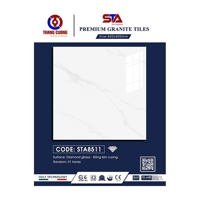 Gạch Porcelain Thắng Cường 80x80 STA8511