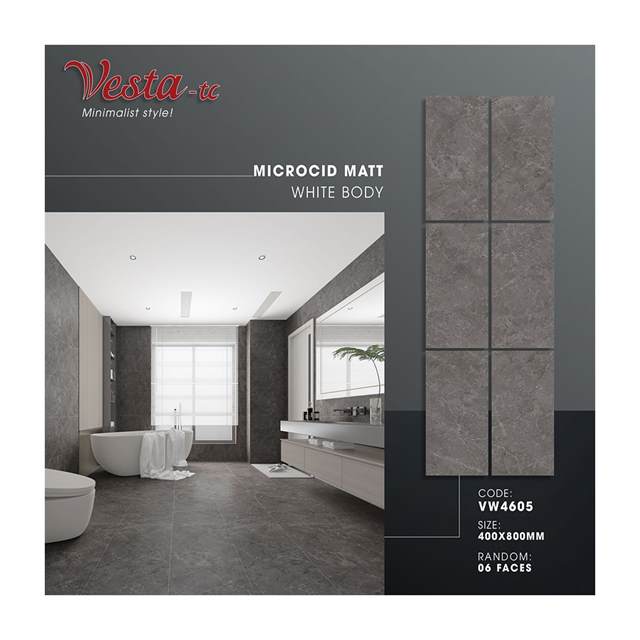 Gạch Porcelain Thắng Cường 40x80 VW4605