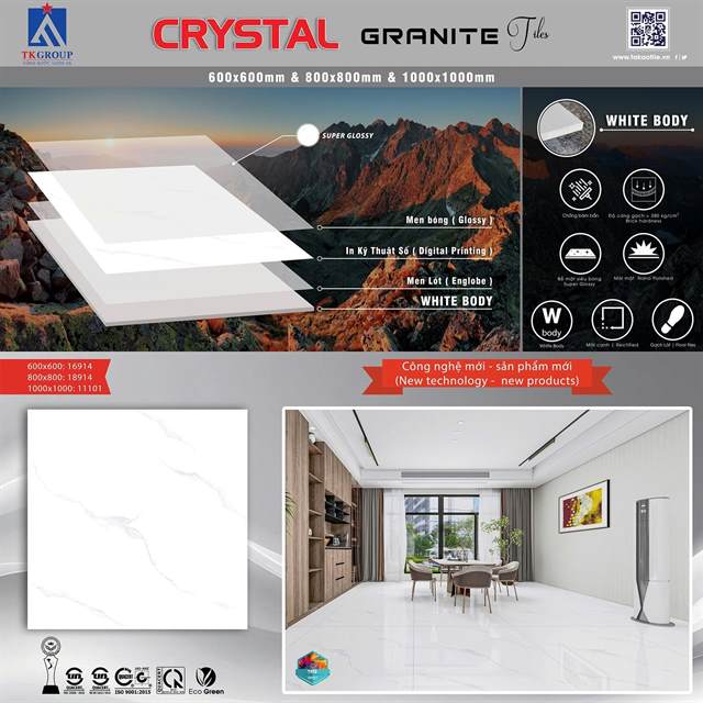 Gạch Takao Crystal 11101 100x100