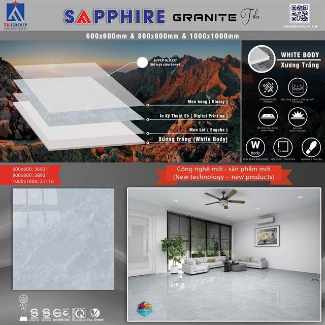 Gạch Takao Sapphire 31116 100x100