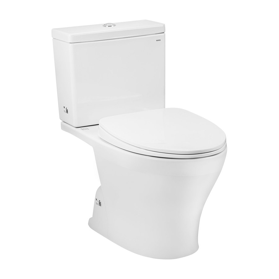 Bàn cầu 2 khối kèm nắp đóng êm TC395VS TOTO CS326DT10XW