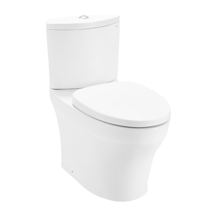 Bàn cầu hai khối, nắp đóng êm TC385VS TOTO CS838DT3XW