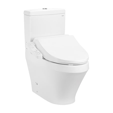 Bàn cầu 2 khối kết hợp với WASHLET Series C2 TOTO CS945PDW18W