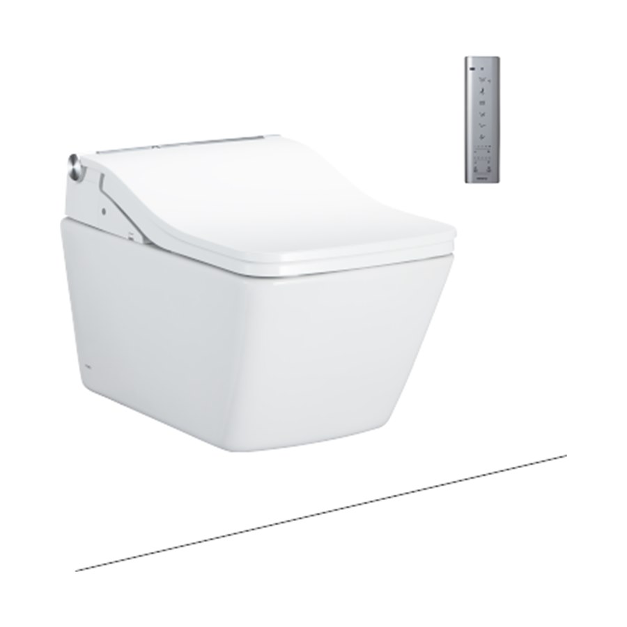Bàn cầu treo tường kèm nắp rửa điện tử WASHLET dòng SW TOTO CW522EA_TCF803CZ_WH172AT_MB171MSS