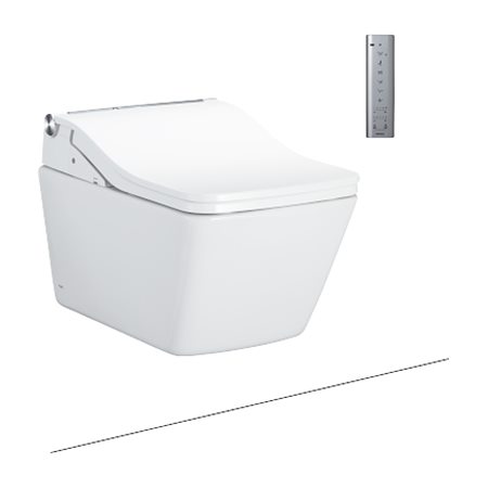 Bàn cầu treo tường kèm nắp rửa điện tử WASHLET dòng SW (Có tính năng xả tự động) CW522EA_TCF804C2Z_WH172AAT_MB TOTO