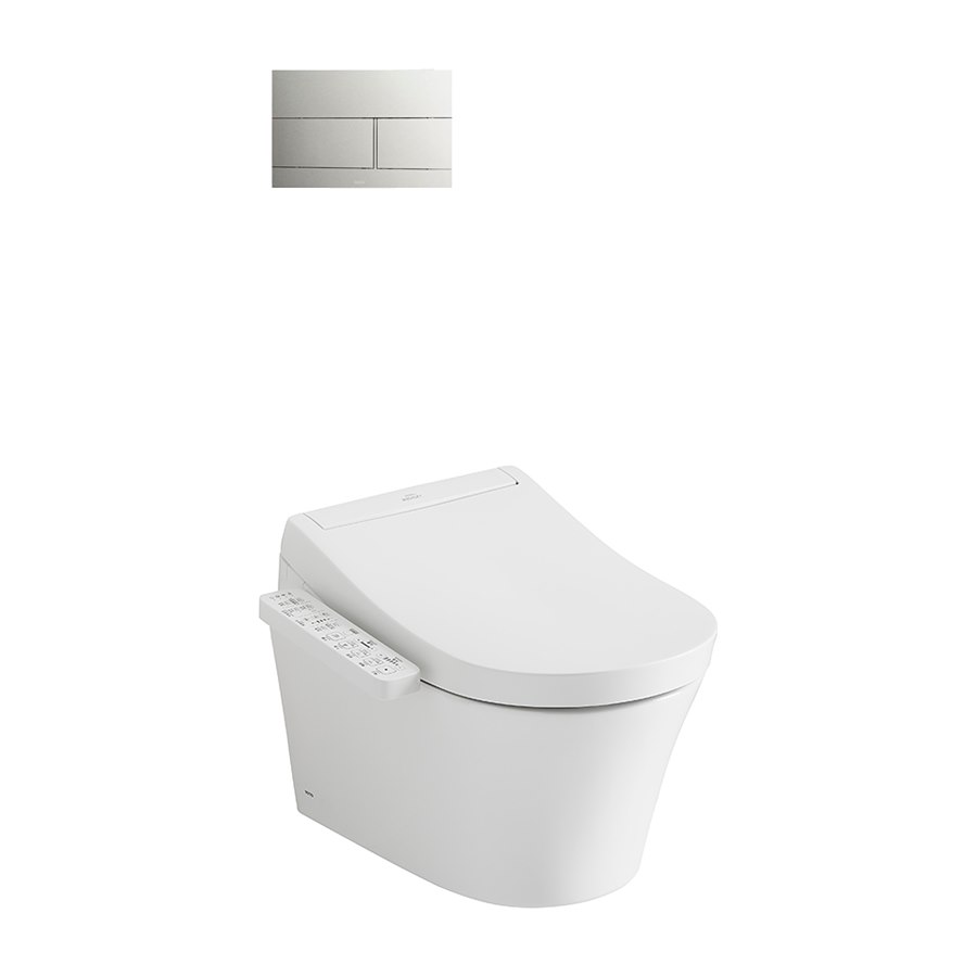 Bàn cầu treo tường kết hợp nắp rửa điện tử WASHLET dòng S2 – TCF33370GAA CW553C_TCF33370GAA_WH172AT_TCA465_MB1 TOTO