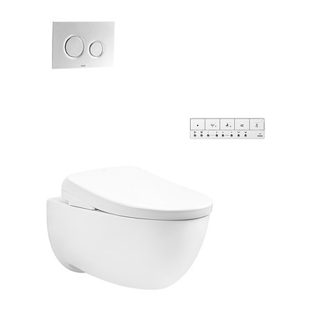 Bàn cầu treo tường kết hợp nắp rửa điện tử WASHLET dòng S7 – TCF47360GAA TOTO CW812REA_TCF47360GAA_WH172AAT_TCA546
