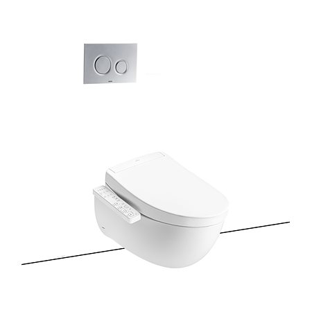 Bàn cầu treo tường kèm nắp rửa điện tử WASHLET dòng S2 – TCF33461GAA CW812REA#W_TCF33461GAA#NW1_WH172AT_TCA465 TOTO