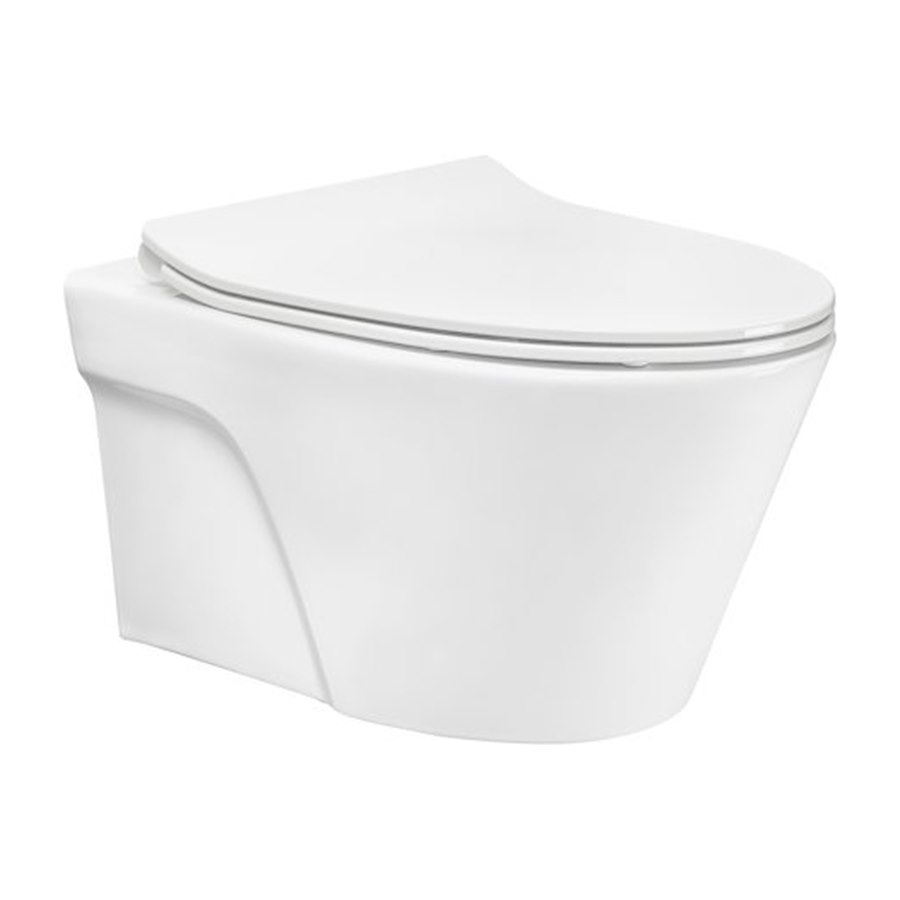 Bàn cầu treo tường kết hợp nắp đóng êm TC600VS TOTO CW822RA_TC600VS_WH172A_MB170PSS