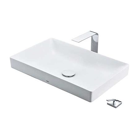 Chậu Linear Ceram đặt trên bàn TOTO LT4716G17XW