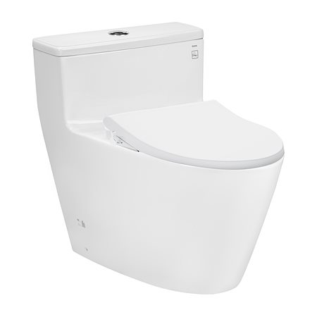 Bàn cầu 1 khối kèm nắp rửa cơ ECOWASHER TCW1211A TOTO MS625DE4XW