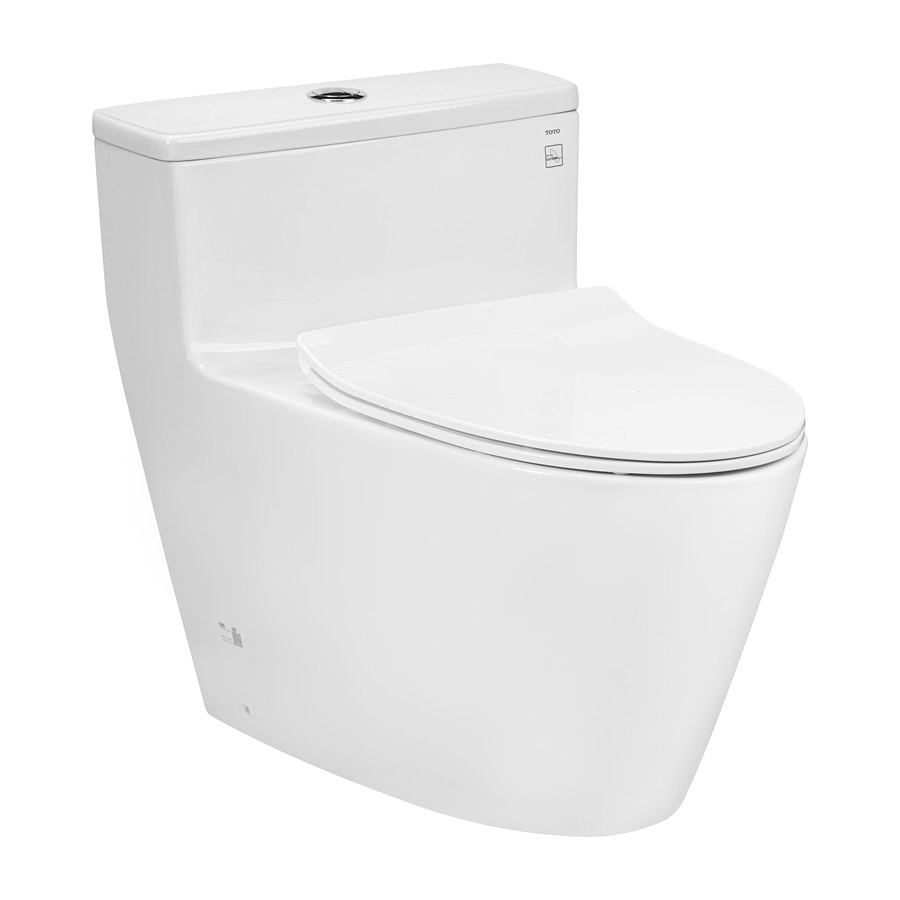 Bàn cầu 1 khối kèm nắp đóng êm TC600VS TOTO MS625DT8XW