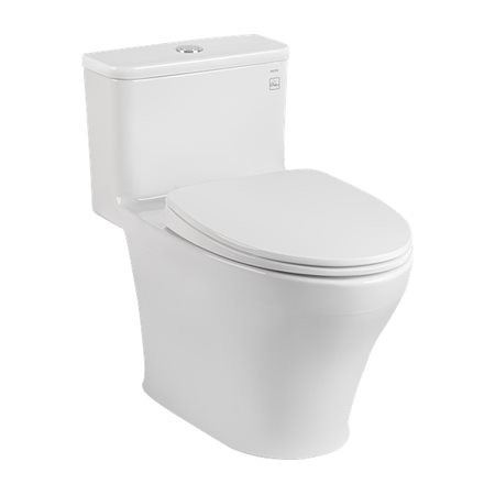 Bàn cầu một khối kèm nắp đóng êm TC395VS TOTO MS857DT10#XW