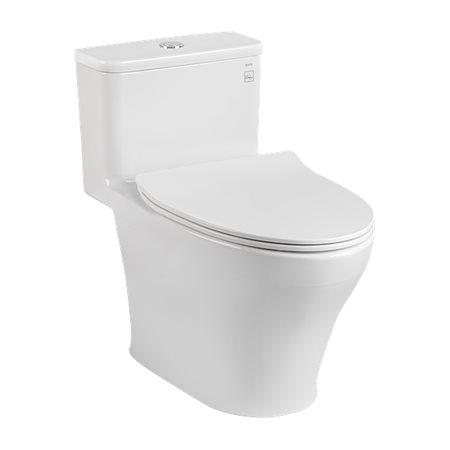 Bàn cầu một khối kèm nắp đóng êm TC600VS TOTO MS857DT8#XW