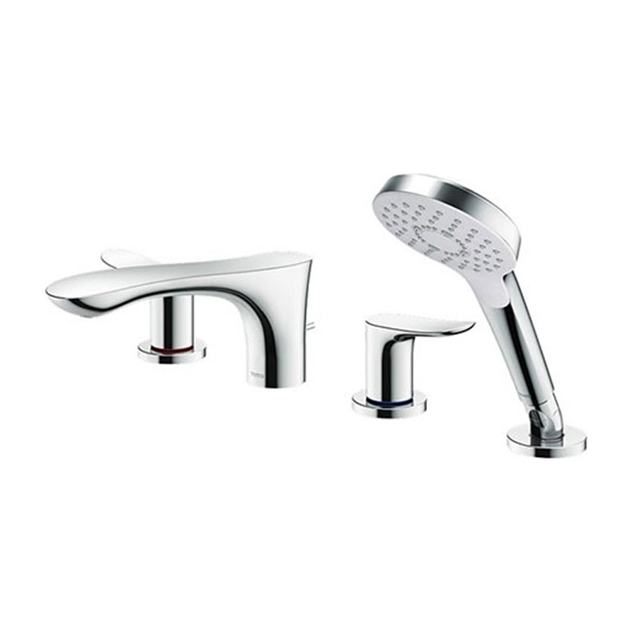 Vòi sen bồn tắm nóng lạnh kèm sen tắm GO (4 lỗ) TOTO TBG01202BB