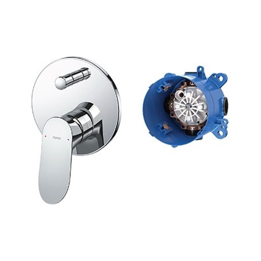 Van gật gù điều chỉnh nóng lạnh GO kèm nút chuyển hướng và phụ kiện âm tường TOTO TBG01304BA_TBN01001B#PARENT