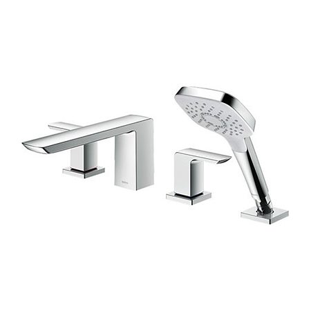Vòi sen xả bồn tắm kèm sen tắm GR (4 lỗ) TOTO TBG02202BB