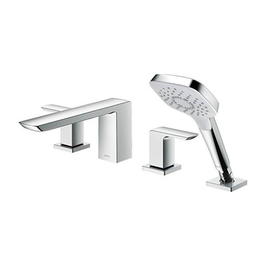 Vòi sen xả bồn tắm kèm sen tắm GR (4 lỗ) TOTO TBG02202BB