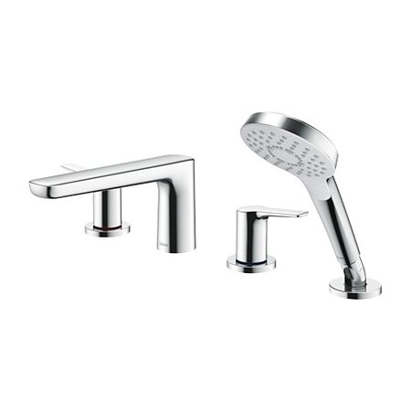 Bộ vòi xả bồn tắm TBG03202B kèm sen tắm GS (4 lỗ) TOTO TBG03202BB#PARENT