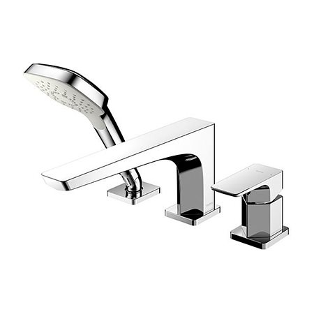 Vòi xả bồn nóng lạnh kèm sen tắm GE (3 lỗ) TOTO TBG07305AA