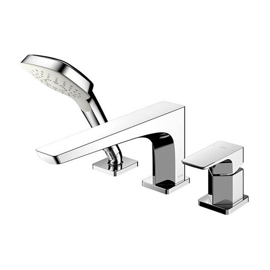 Vòi xả bồn nóng lạnh kèm sen tắm GE (3 lỗ) TOTO TBG07305AA