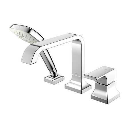 Vòi sen xả bồn tắm kèm sen tắm GC (3 lỗ) TOTO TBG08305AA