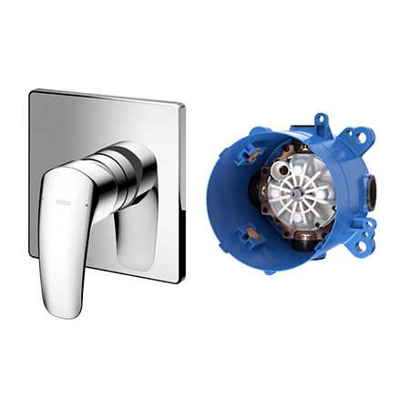 Van gật gù điều chỉnh nóng lạnh GM kèm phụ kiện âm tường TOTO TBG09303VA_TBN01001B