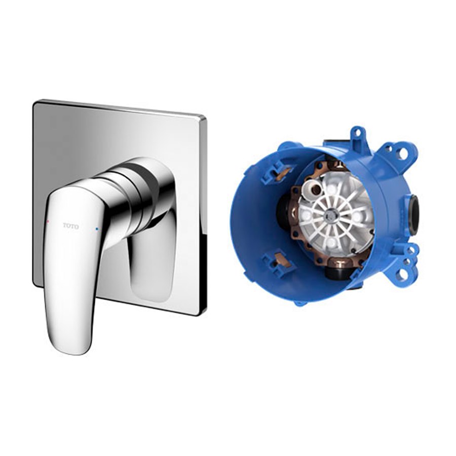 Van gật gù điều chỉnh nóng lạnh GM kèm phụ kiện âm tường TOTO TBG09303VA_TBN01001B