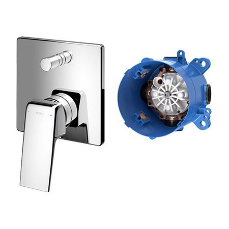 Van gật gù điều chỉnh nóng lạnh GB kèm nút chuyển hướng và phụ kiện âm tường TOTO TBG10304VA_TBN01001B#PARENT
