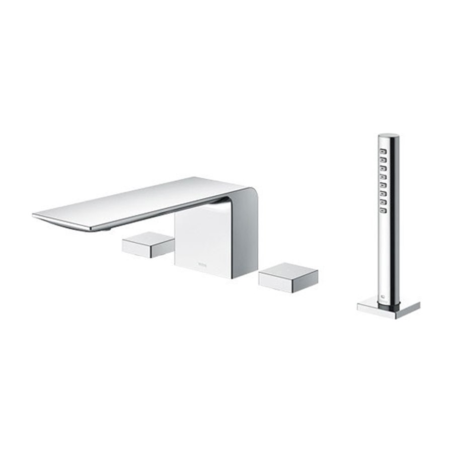 Vòi xả bồn tắm TBP02202A kèm sen tắm ZL (4 lỗ) TOTO TBP02202A#PARENT