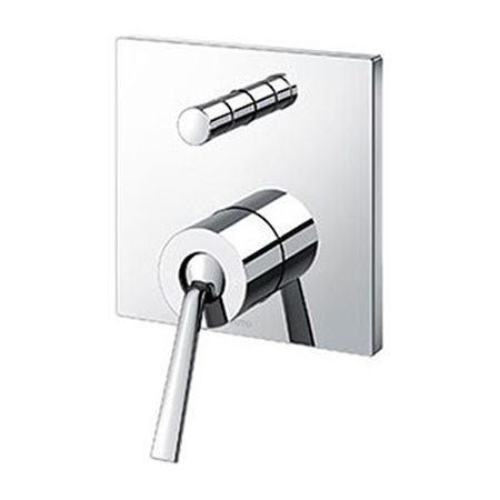 Van gật gù điều chỉnh nóng lạnh ZL kèm nút chuyển hướng và phụ kiện âm tường TOTO TBP02302BA_TBN01001B