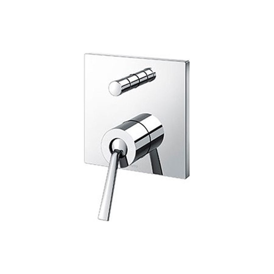 Van gật gù điều chỉnh nóng lạnh ZL kèm nút chuyển hướng và phụ kiện âm tường TOTO TBP02302BA_TBN01001B