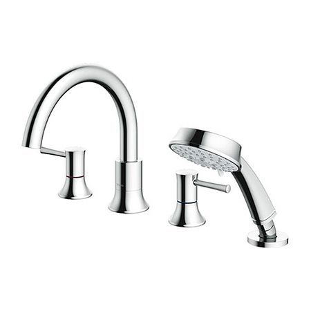 Vòi xả bồn nóng lạnh kèm sen tắm LN (4 lỗ) TOTO TBS02202BA