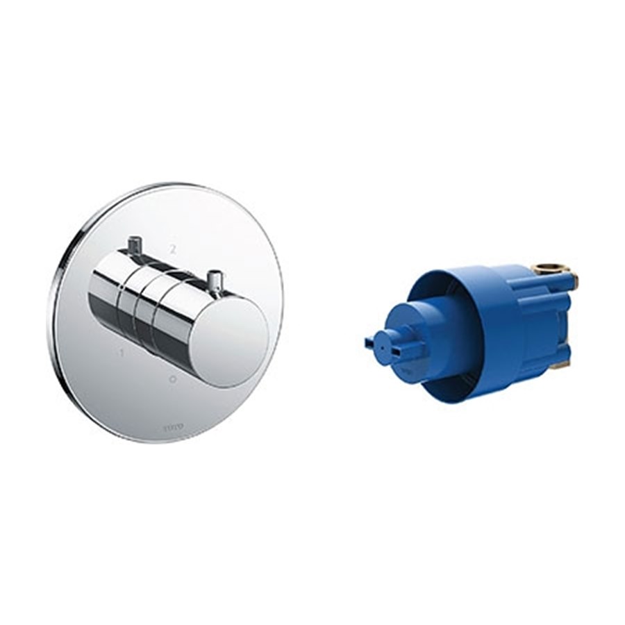 Van chuyển hướng cho sen nhiệt độ kèm phụ kiện âm tường TOTO TBV01102B_TBN01101B#PARENT