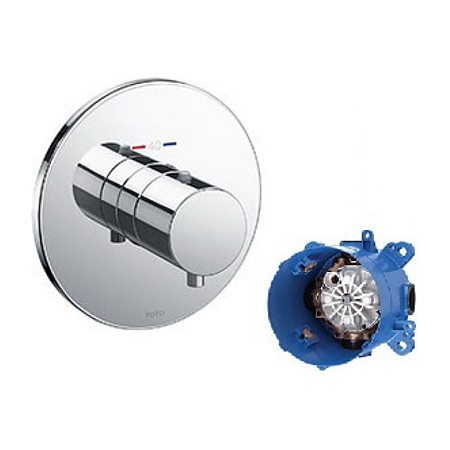 Van điều chỉnh nhiệt độ kèm phụ kiện âm tường TOTO TBV01406B_TBN01001B#PARENT