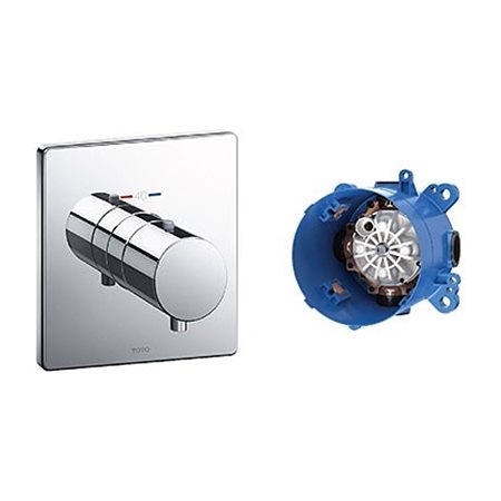 Van điều chỉnh nhiệt độ kèm phụ kiện âm tường TOTO TBV02401B_TBN01001B#PARENT