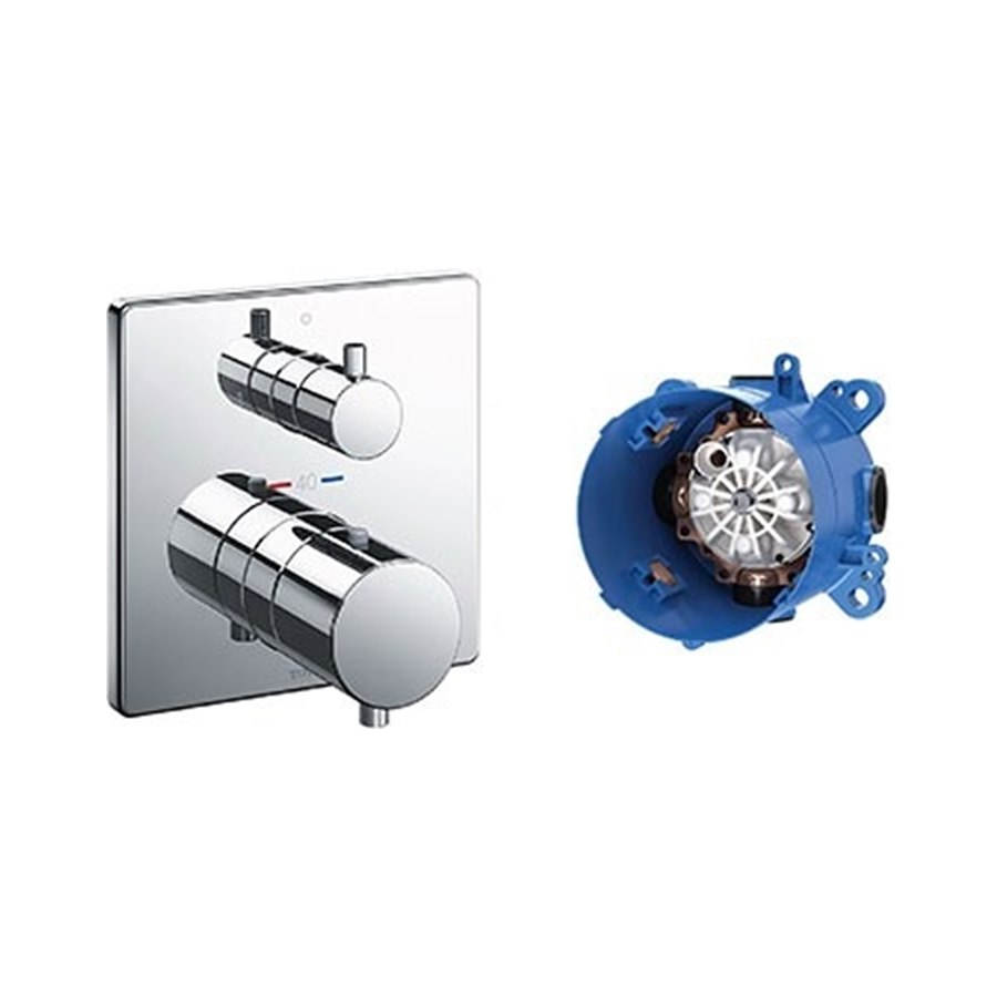 Van điều chỉnh nhiệt độ kèm van chuyển hướng và phụ kiện âm tường TOTO TBV02404B_TBN01001B#PARENT