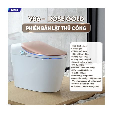 Bồn cầu thông minh Enic Smart Y06