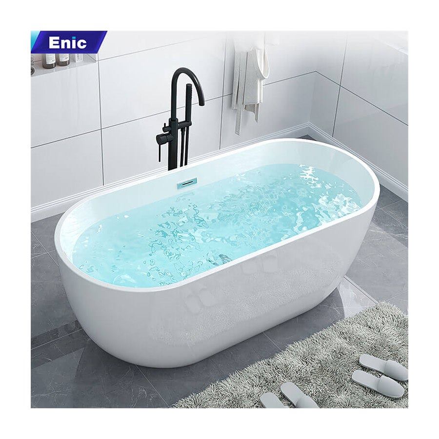 Bồn tắm nằm Oval nhựa Acrylic Enic B1, B2 1m7