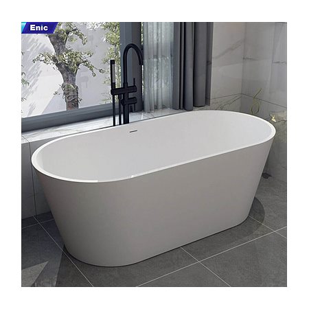 Bồn tắm nằm Oval nhựa Acrylic Enic T02 1m2 – 1m7