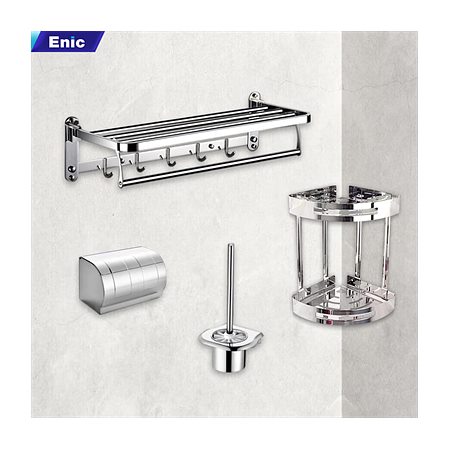 Giá treo khăn inox kèm phụ kiện Vela