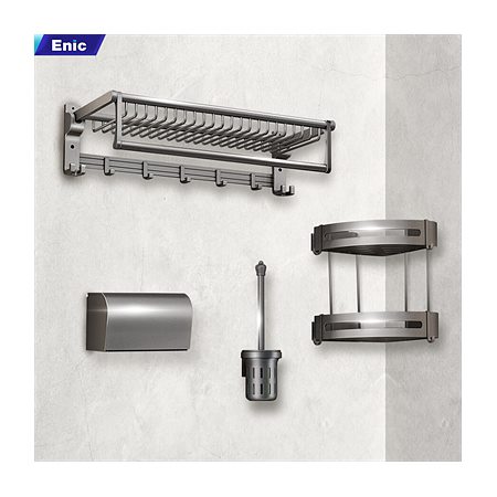Giá treo khăn nhôm kèm phụ kiện Vela