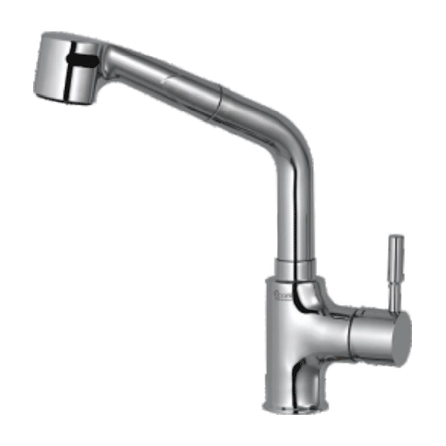 Vòi Rửa Bát Hàn Quốc Có Rút Sen ECOFA E 205
