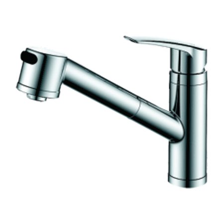 Vòi Rửa Bát Hàn Quốc Có Rút Sen ECOFA E 215
