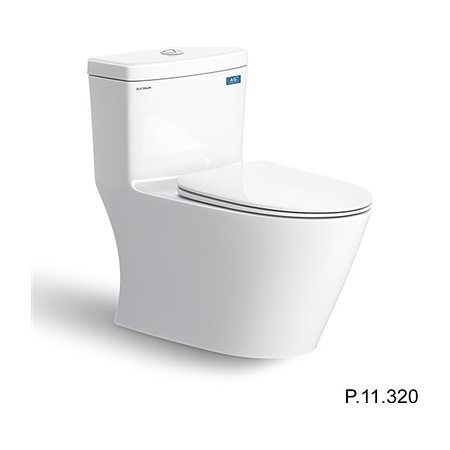 Bàn cầu một khối P355 (Viglacera P.11.320)