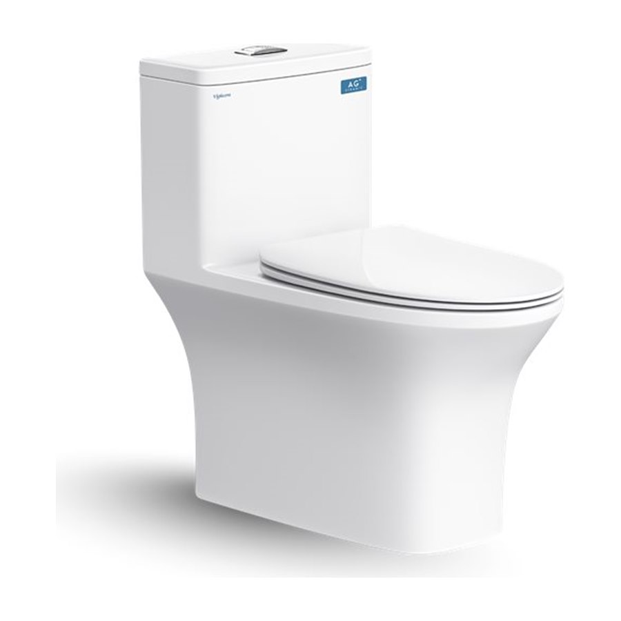 Bàn cầu một khối Viglacera V72