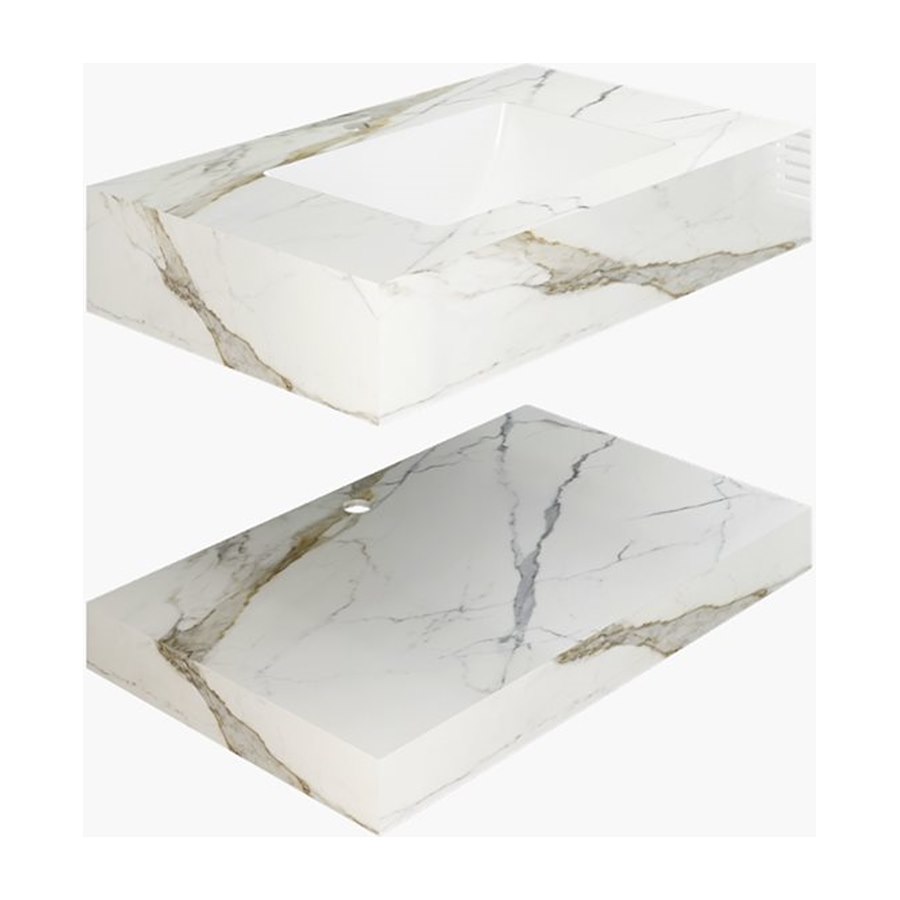 Chậu bàn đá 2 tầng Viglacera PHL-9S01P