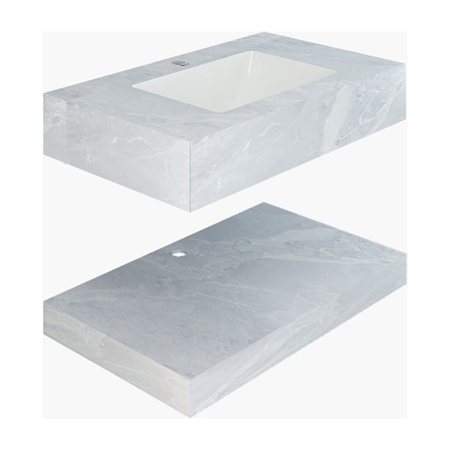 Chậu bàn đá 2 tầng Viglacera US8-9GP01